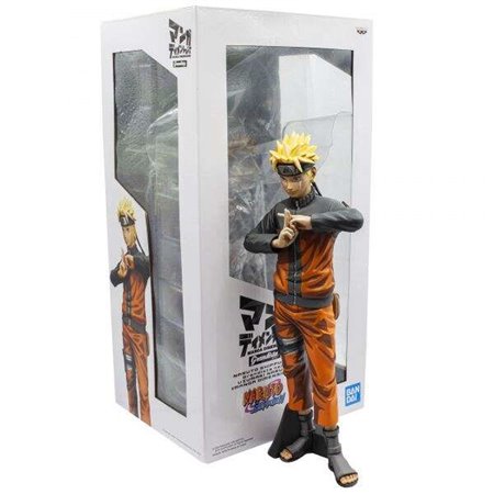 Banpresto Grandista Naruto Shippuden Naruto Uzumaki - Figura colecionável - Altura 27cm aprox. - Fabricado em PVC e ABS