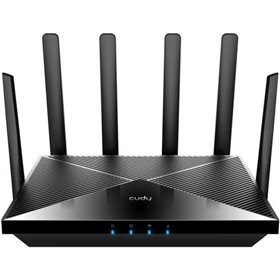 Roteador Cudy P5 5G SA/NSA AX3000 Wi-Fi 6 CPE Dual Band - 4 portas Lan 1000/100/10 Mbps - 6 antenas externas