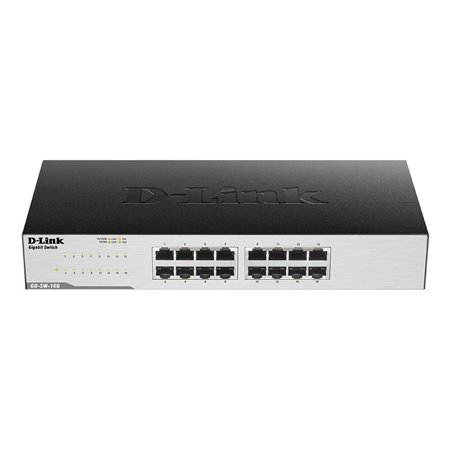 Switch D-Link 16 portas Gigabit 10/100/1000 Mbps