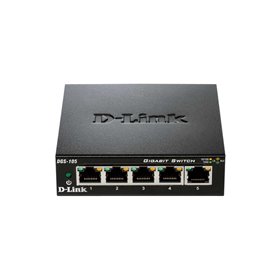 Switch D-Link 5 Portas Gigabit 10/100/1000 Mbps