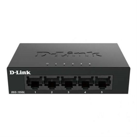 Switch D-Link 5 Portas Gigabit 10/100/1000 Mbps