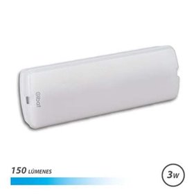 Luz de Emergência Elbat 3W 150lm - Luz Fria 6000k - Autonomia até 3h - IP20