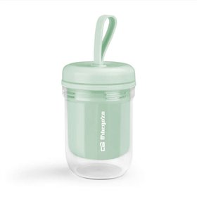 Orbegozo Mini Liquidificador Portátil BV 2500 - Orbegozo Smoothies e Shakes em qualquer lugar - Lâminas de aço inoxidável - Sist