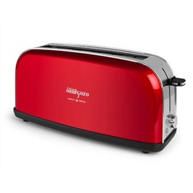 Torradeira Orbegozo TOV 6200 Vintage Long Slot - Aço Inoxidável - 6 níveis de torrada - Descongelamento e reaquecimento - Compac