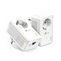 Kit inicial TP-Link AV1000 Gigabit Powerline com plugue integrado