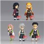 Banpresto world figura colecionável matador de demônios kimetsu no yaiba vol.5 sortido 7cm 1 unidade aleatória