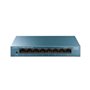 Tp-link Desktop Switch 8 portas 10/100/1000Mbps - Caixa metálica - Tecnologia verde - Plug & Play - Cor cinza