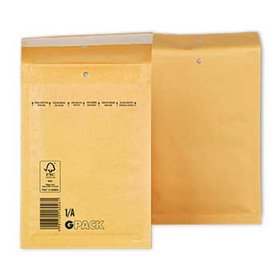 Envelope Almofadado 100x165mm Kraft 75g Nº000 1/ A 10un