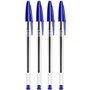Esferográfica BIC Cristal Ball Point Azul 1mm 4un