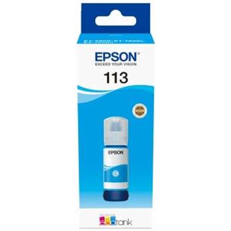 Garrafa pigmentada original Epson 113 Cyan - C13T06B240