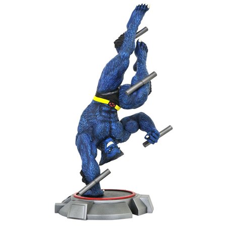 Figura coleção de diamantes marvel x-men besta comic pvc