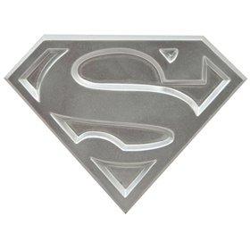 Figura diamante coleção dc comics superman logotipo abridor de garrafas 10 cm dc universe