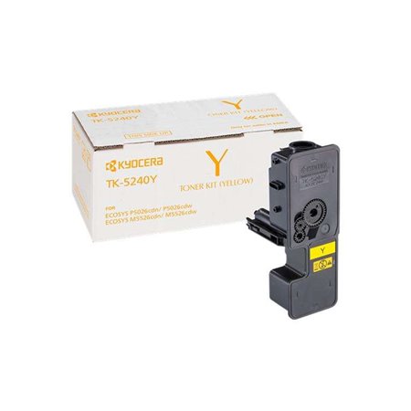 Toner original amarelo Kyocera TK5240 - 1T02R7ANL0/TK5240Y
