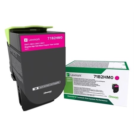 Toner original Lexmark CS417/CX417/CS517/CX517 magenta - 71B2HM0/71B0H30