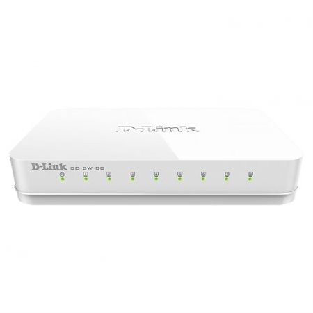 Switch D-Link GO-SW-8G 8 Portas/ RJ-45 10/100/1000