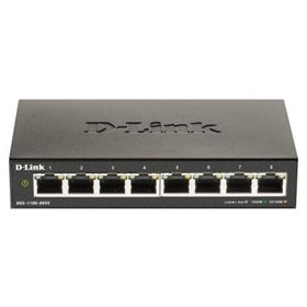 Switch Gerenciável D-Link DGS-1100-08V2 8 Portas/RJ-45 10/100/1000