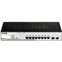 Switch Gerenciável D-Link DGS-1210-08P/ 8 Portas/ RJ45 10/100/1000/ SFP/ PoE