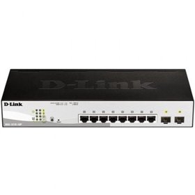 D-Link DGS-1210-10P 10 Portas/RJ-45 Gigabit 10/100/1000 PoE/Switch SFP