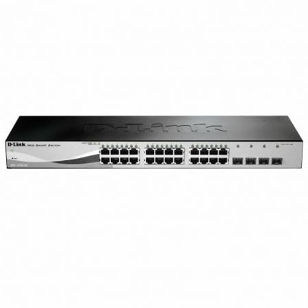 Switch Gerenciável D-Link DGS-1210-28 28 Portas/RJ-45 Gigabit 10/100/1000/SFP