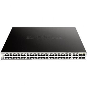 Switch Gerenciável D-Link DGS-1210-52MP 52 Portas/RJ-45 10/100/1000 PoE/SFP