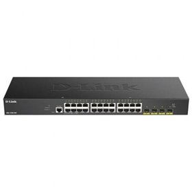 Switch Gerenciável D-Link DGS-1250-28X 28 Portas/RJ-45 Gigabit 10/100/1000/SFP