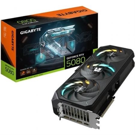 Placa de vídeo Gigabyte GeForce RTX 5080 Gaming OC/16 GB GDDR7