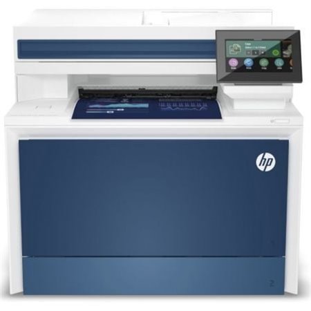 HP LaserJet Pro 4302fdn Impressora multifuncional a laser colorida Fax/Duplex/ADF/Branco e Azul
