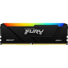 Kingston FURY Beast RGB 16 GB/ DDR4/ 3200 MHz/ 1,35 V/ CL16/ Memória RAM DIMM