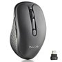 Mouse sem fio silencioso NGS Evo Mix/ Bateria recarregável/ Até 3200 DPI/ Preto