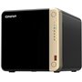 QNAP TS-464-8G NAS/ 4 baias 3,5"- 2,5"/ 8 GB DDR4/ Formato Torre