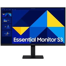 Monitor Profissional Samsung Essential Monitor S3 S24D300GAU/ 24"/ Full HD/ Preto