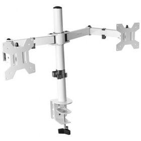 Suporte de mesa para monitor duplo Mars Gaming MARM2/Giratório/Inclinável/Até 8 kg