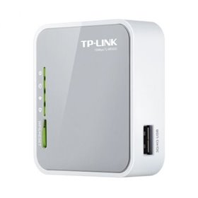 Router sem fio TP-Link TL-MR3020 3G 150Mbps/ 2,4GHz/ 1 antena/ WiFi 802.11n/g/b