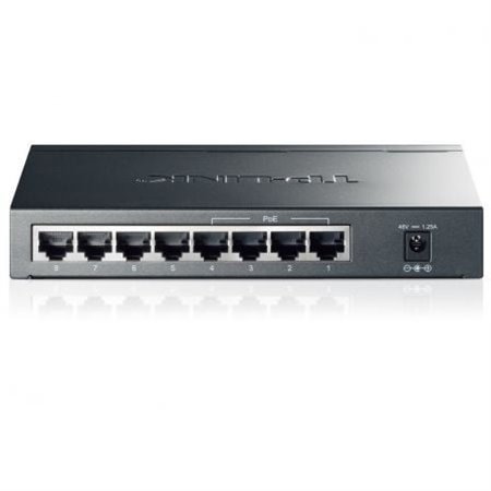 Switch TP-Link TL-SG1008P 8 Portas/RJ-45 10/100/1000 PoE