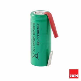 Bateria Ni-Mh 1.2V 1800ma C/ Patilhas JOIN