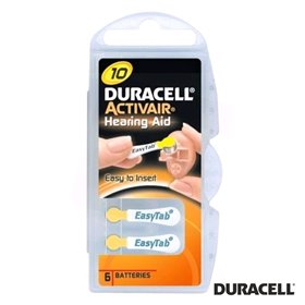 Pilha Botão DA10 Hearing Aid 6x Blister DURACELL Pilha Botão DA10 Hearing Aid 6x Blister DURACELL