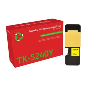 Xerox Everyday Kyocera TK5240 Toner Amarelo Remanufaturado 