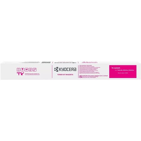 Kyocera TK8455 Magenta Toner Original 1T0C2MBNL0/TK8455M