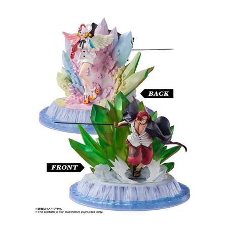 Tamashii Nations Figuarts Zero One Piece Extra Battle Red Shanks & Uta Figure