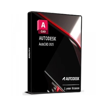 Autodesk AutoCAD 2025 ESD 1 Ano - 1 PC - Chave de Ativação
