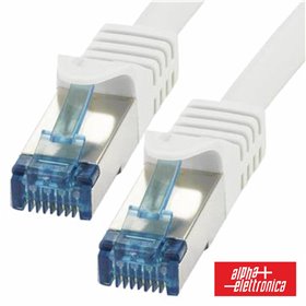 Cabo S/Ftp Cat6A Lszh Cobre Puro 2M Branco