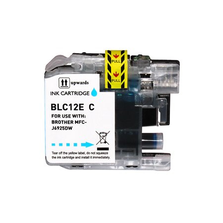 Brother LC12E Tinteiro Cyan - Compatível