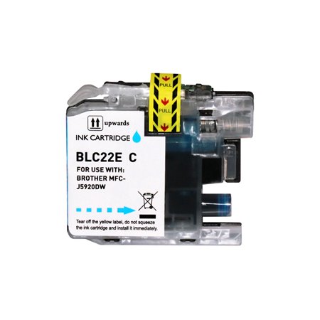 Brother LC22E Tinteiro Cyan - Compatível