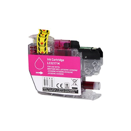 Brother LC3217 Tinteiro Magenta - Compatível