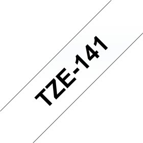 Brother TZe141 Cinta Laminada de Etiquetas - Compatível