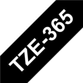 Brother TZe365 Cinta Laminada de Etiquetas - Compatível